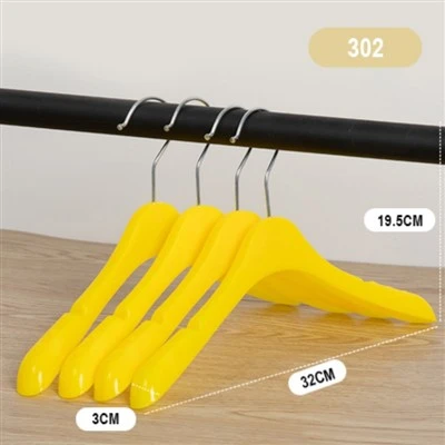 Appendini in plastica gialla